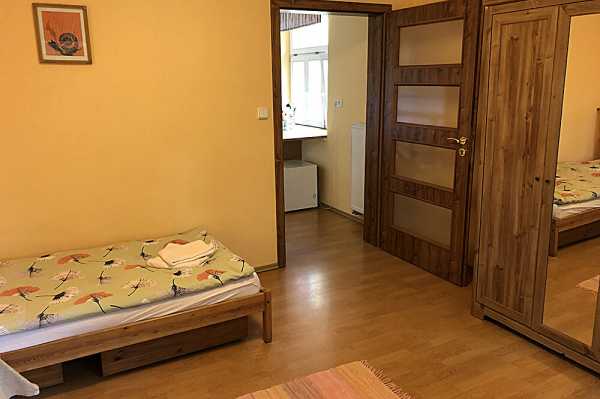 Třílůžkový apartmán v prvním podlaží