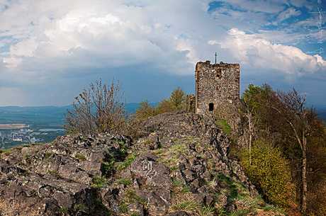 Ralsko - hrad nedaleko Mimoně