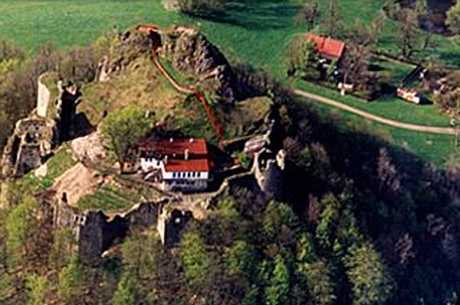 Tolštejn - hrad nedaleko Varnsdorfu